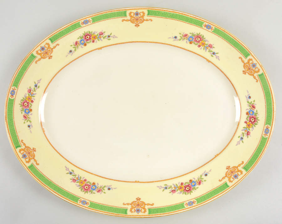 The Arlington 18" Oval Serving Platter by Myott Staffordshire-1