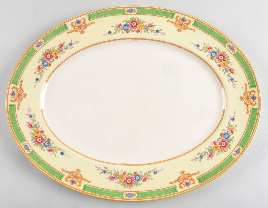 The Arlington 14" Oval Serving Platter by Myott Staffordshire-1