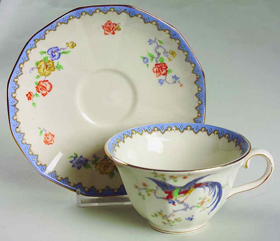 Ascot Flat Cup & Saucer Set by Myott Staffordshire-1