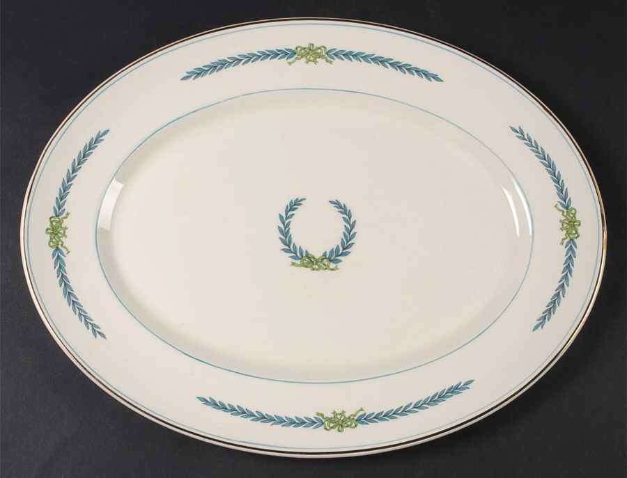 Athens 16" Oval Serving Platter by Myott Staffordshire-1