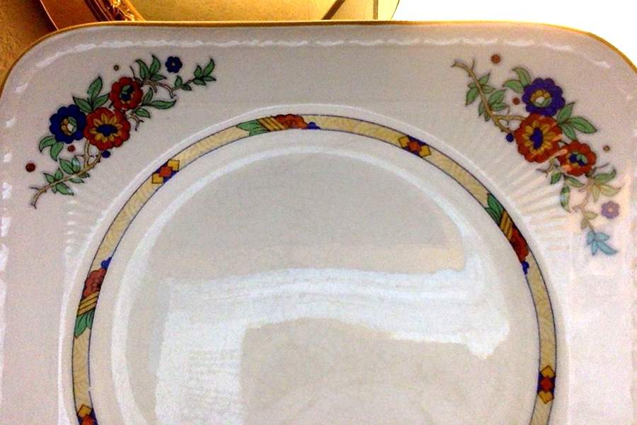 Bagdad Square Salad Plate by Myott Staffordshire-1