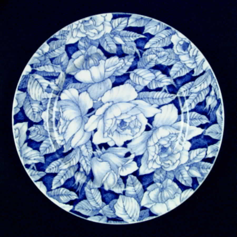 Bermuda Blue Dinner Plate by Myott Staffordshire-1