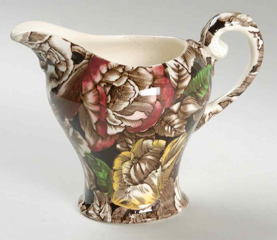 Bermuda Brown Multicolor Creamer by Myott Staffordshire-1