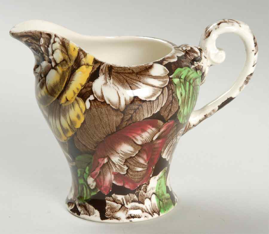 Bermuda Brown Multicolor Creamer by Myott Staffordshire-1
