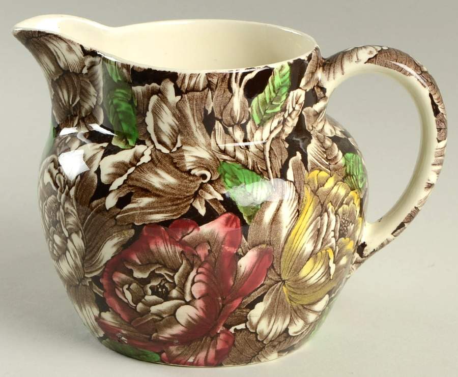 Bermuda Brown Multicolor 20 Oz Pitcher by Myott Staffordshire-1