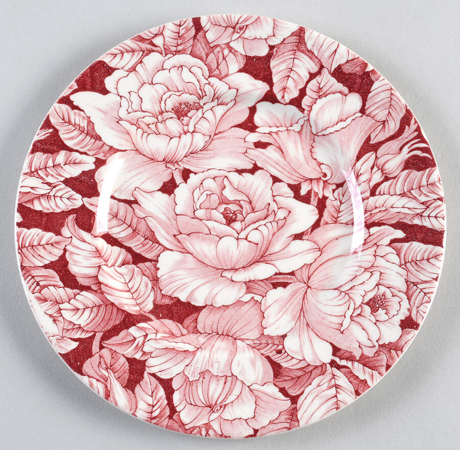 Bermuda Pink Salad Plate by Myott Staffordshire-1