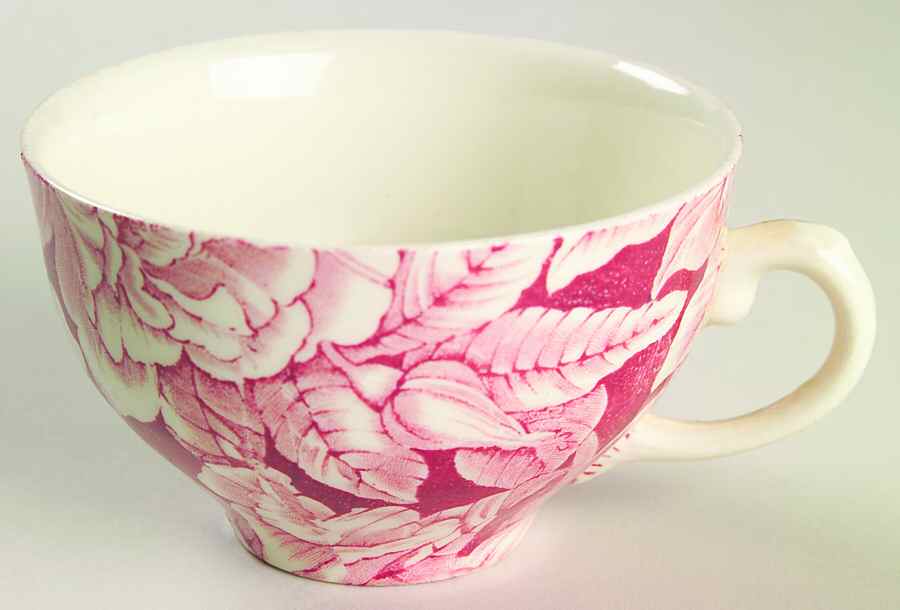 Bermuda Pink Flat Cup by Myott Staffordshire-1