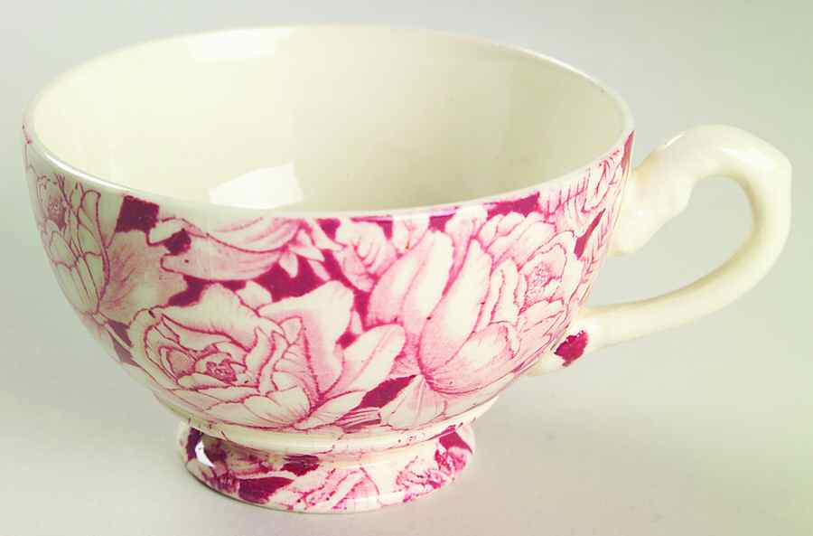Bermuda Pink Footed Cup by Myott Staffordshire-1