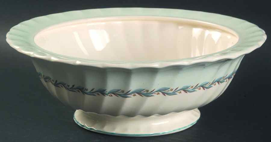Blue Chelsea Round Vegetable No Lid by Myott Staffordshire-1
