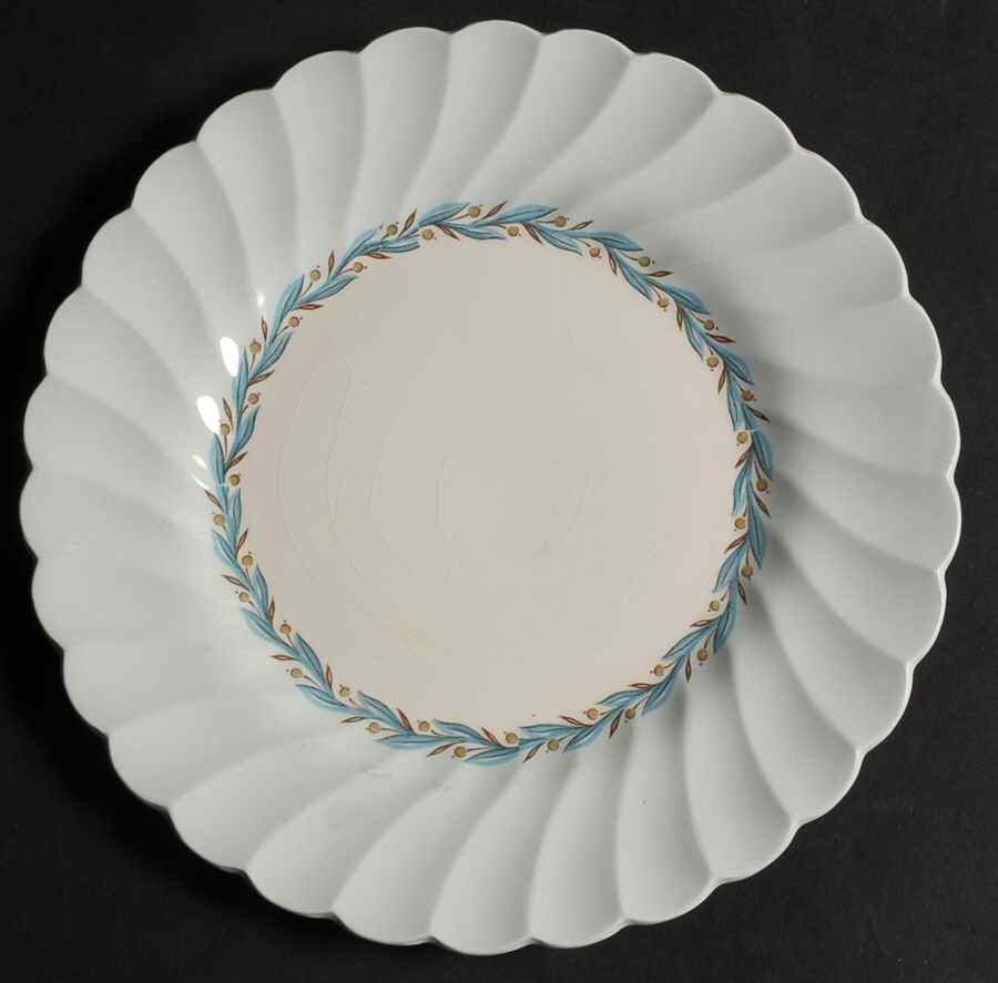 Blue Chelsea Salad Plate by Myott Staffordshire-1