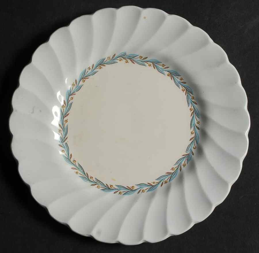 Blue Chelsea Bread & Butter Plate by Myott Staffordshire-1