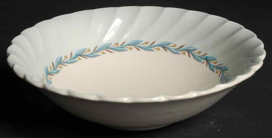 Blue Chelsea Coupe Cereal Bowl by Myott Staffordshire-1