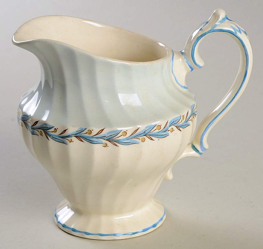 Blue Chelsea Creamer by Myott Staffordshire-1