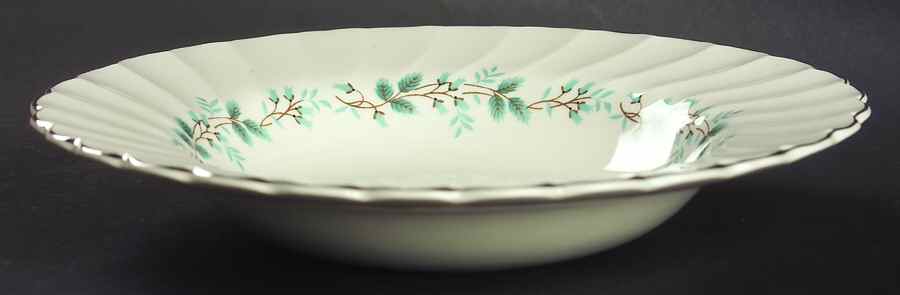 Bluebell Rim Soup Bowl by Myott Staffordshire-1
