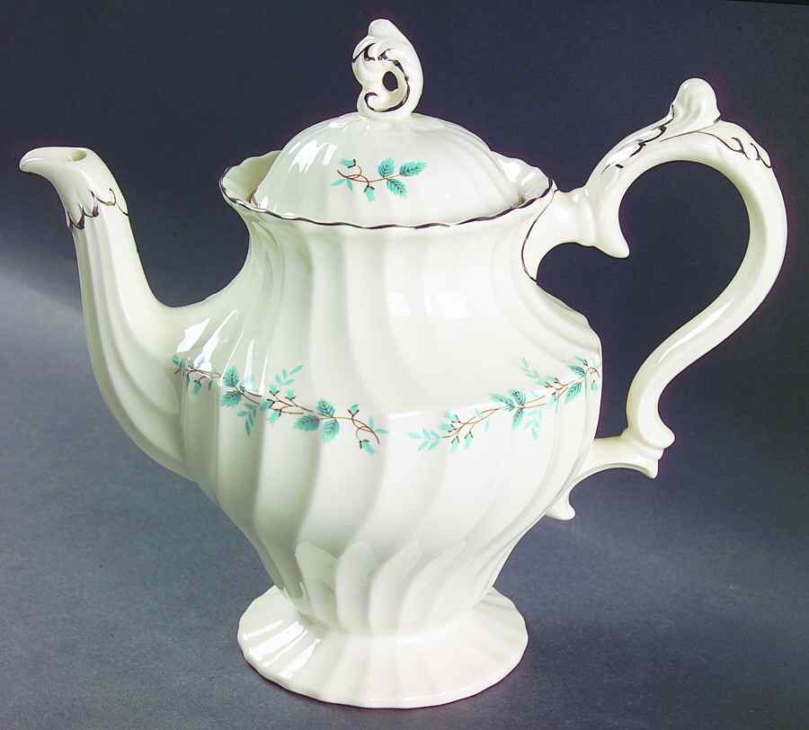 Bluebell Teapot & Lid by Myott Staffordshire-1