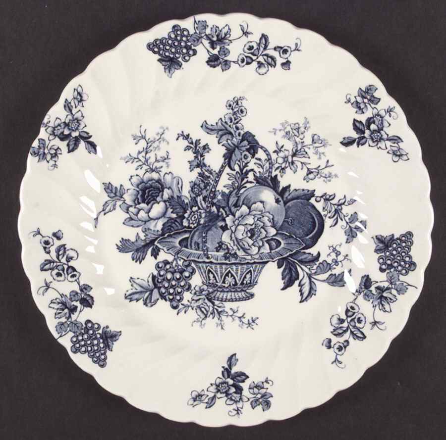 Bountiful Blue Dinner Plate by Myott Staffordshire-1