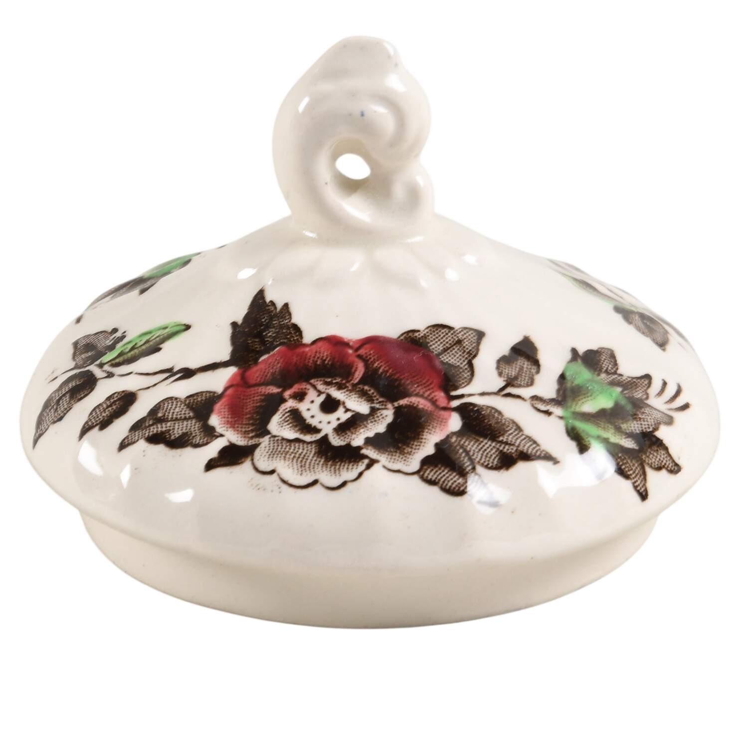 Bouquet (No Trim) Lid for Sugar Bowl by Myott Staffordshire-1