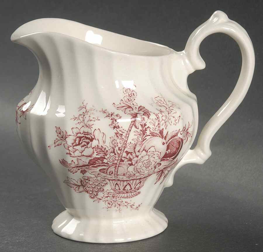Bountiful Red Creamer by Myott Staffordshire-1
