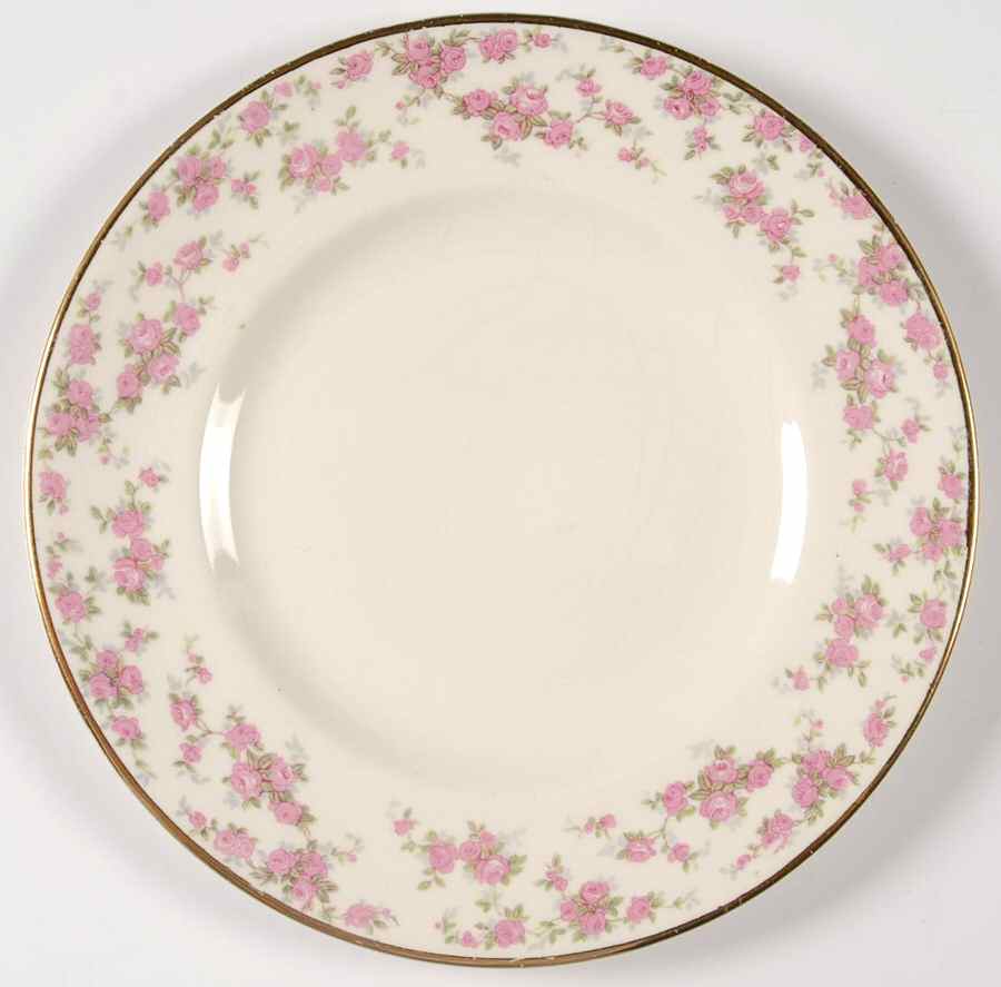 Bride's Bouquet Bread & Butter Plate by Myott Staffordshire-1