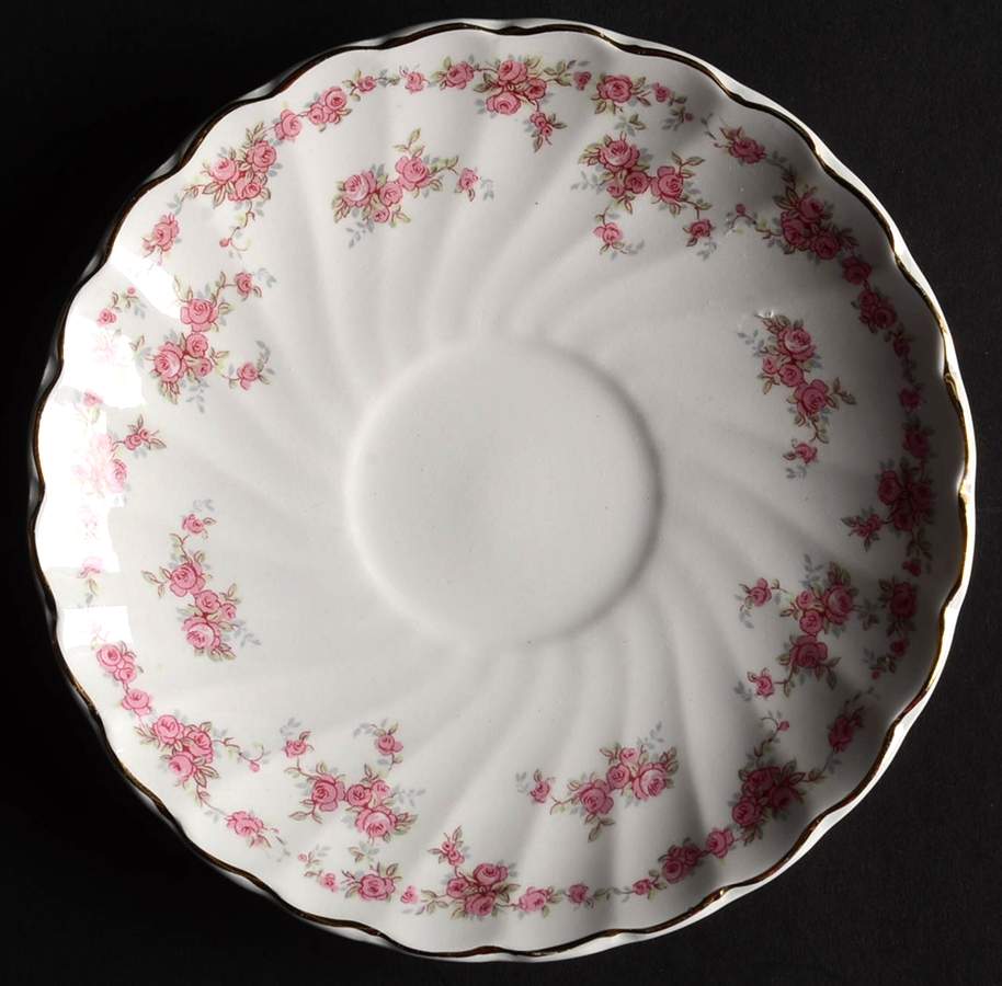 Brides Bouquet Saucer by Myott Staffordshire-1