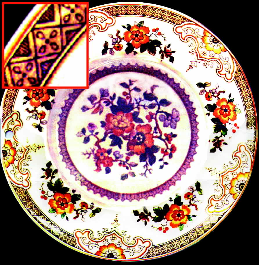 Brighton Dinner Plate by Myott Staffordshire-1