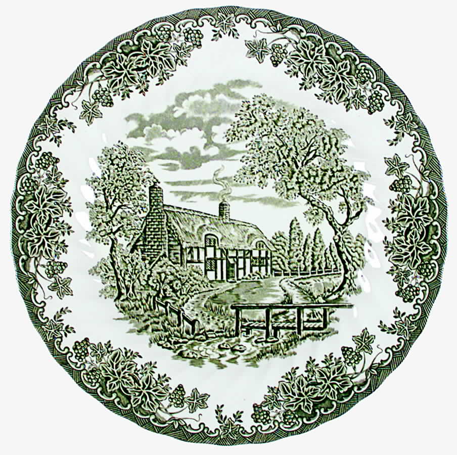 The Brook Green Dinner Plate by Myott Staffordshire-1