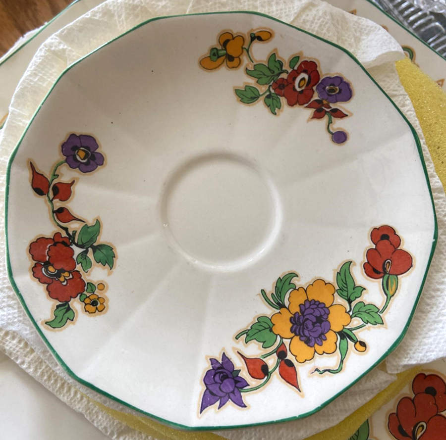 California Saucer by Myott Staffordshire-1