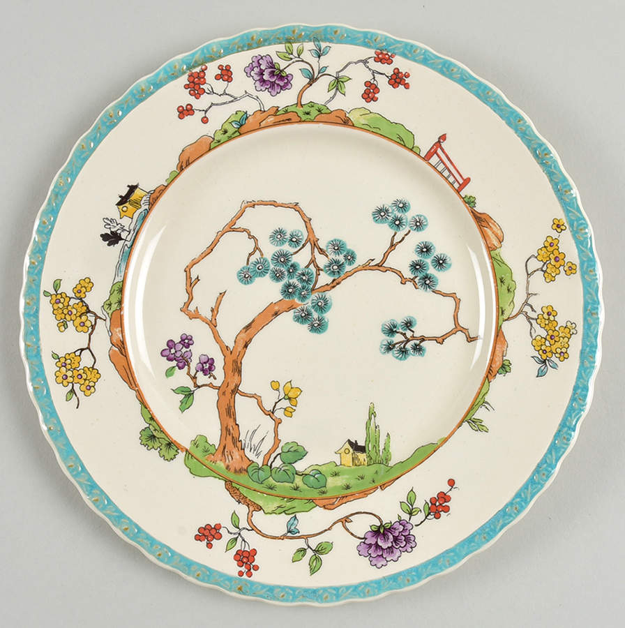 Canton Salad Plate by Myott Staffordshire-1