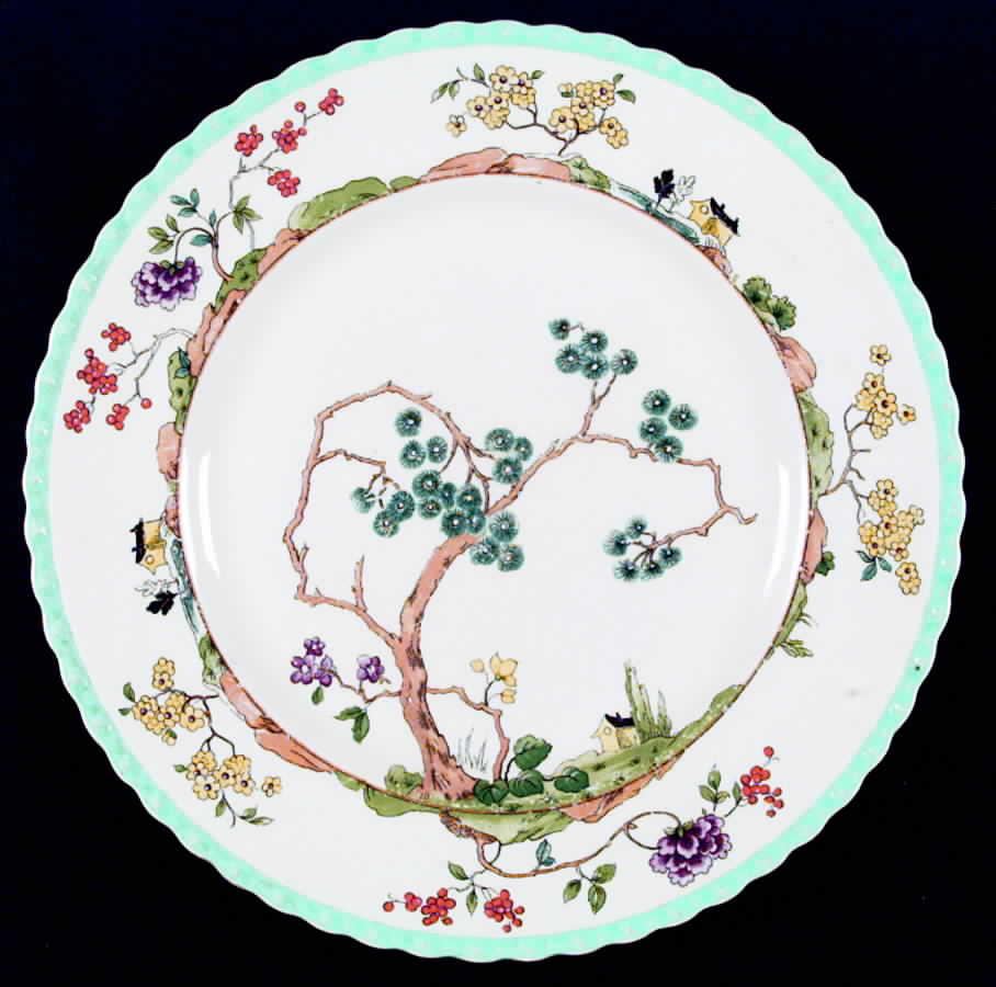 Canton Dinner Plate by Myott Staffordshire-1