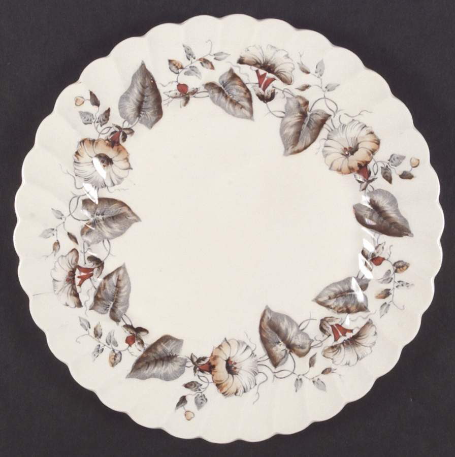 Canterbury Floral Border (No Trim) Dinner Plate by Myott Staffordshire-1