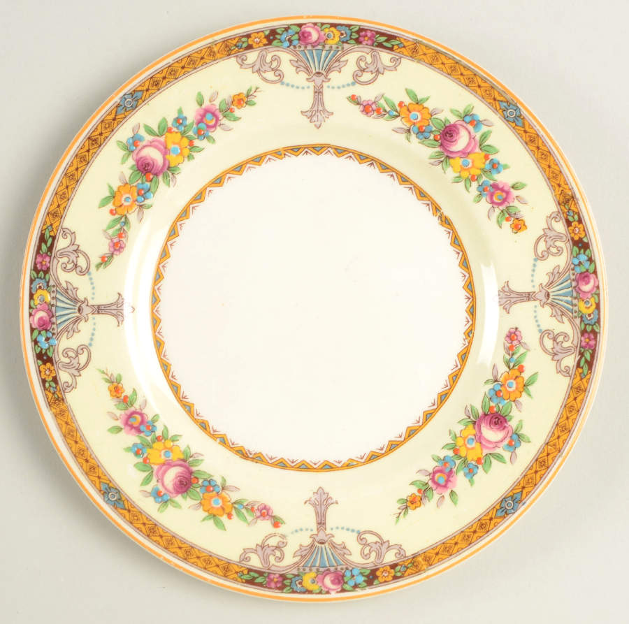 Carlton Bread & Butter Plate by Myott Staffordshire-1
