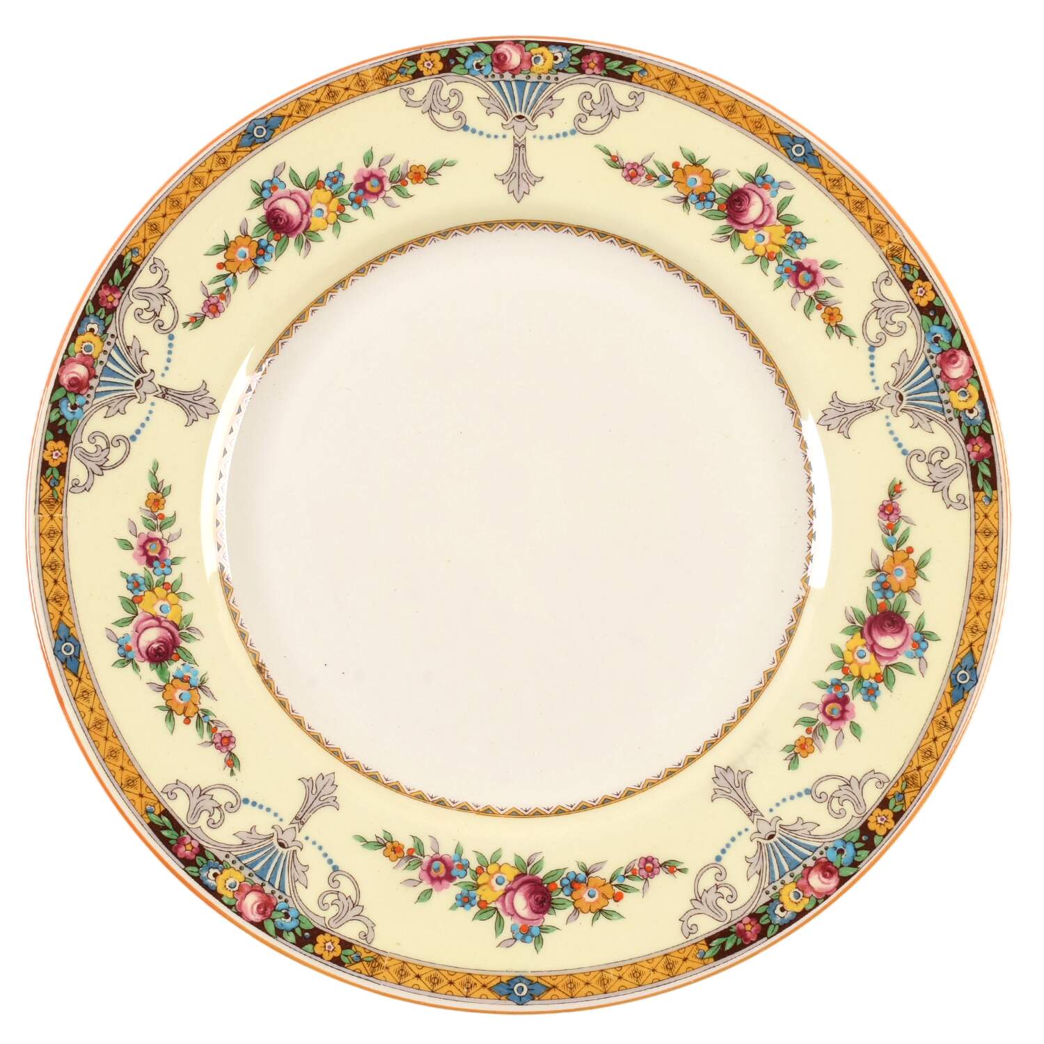 Carlton Large Dinner Plate by Myott Staffordshire-1