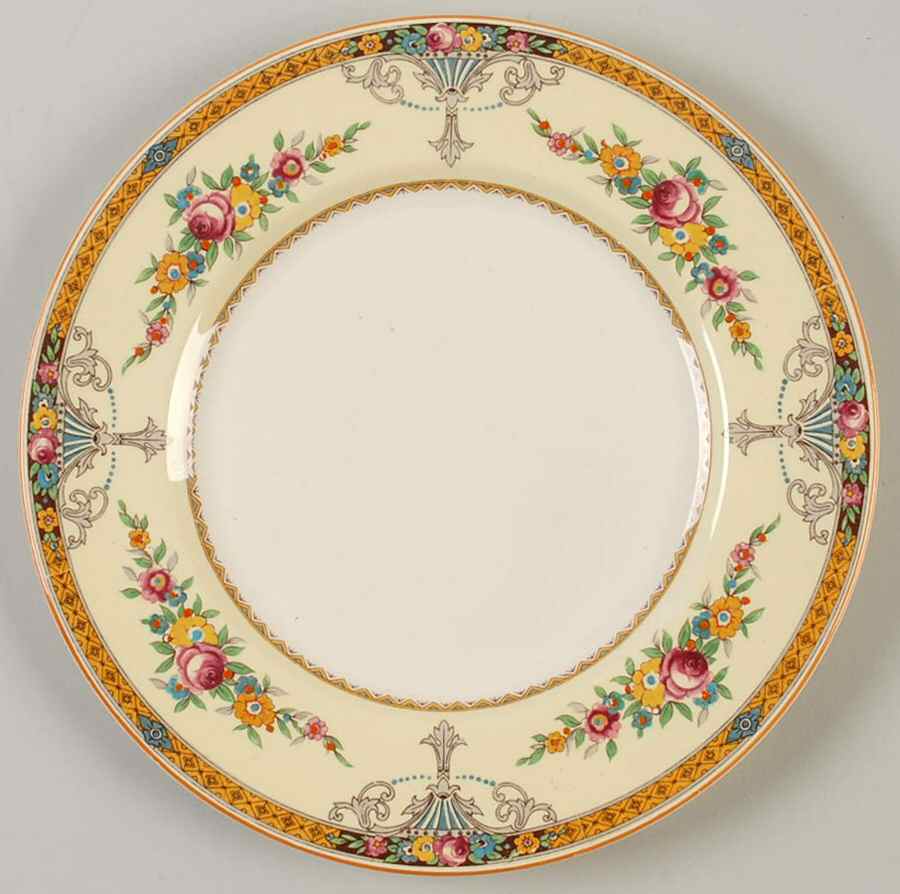 Carlton Luncheon Plate by Myott Staffordshire-1