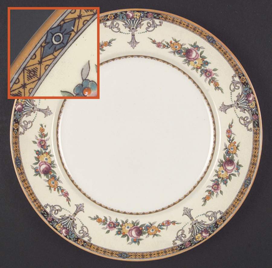 Carlton Dinner Plate by Myott Staffordshire-1