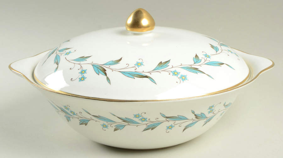 Carisbrooke Round Covered Vegetable by Myott Staffordshire-1