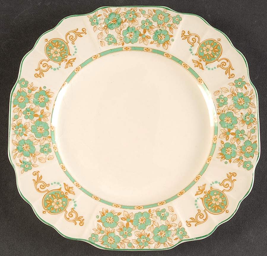 Colleen Square Salad Plate by Myott Staffordshire-1