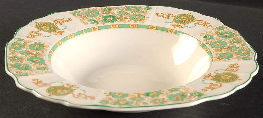 Colleen Square Soup Bowl by Myott Staffordshire-1