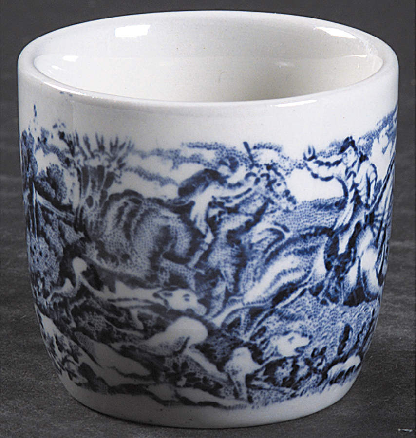Country Life Blue Single Egg Cup by Myott Staffordshire-1