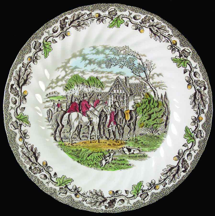 Country Life Brown Multicolor Dinner Plate by Myott Staffordshire-1