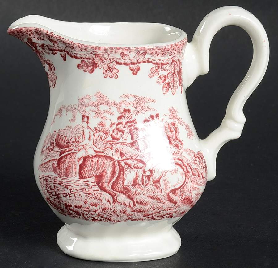 Country Life Pink Creamer by Myott Staffordshire-1