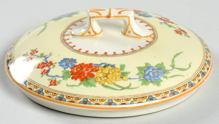 Cortez Lid for Sugar Bowl by Myott Staffordshire-1