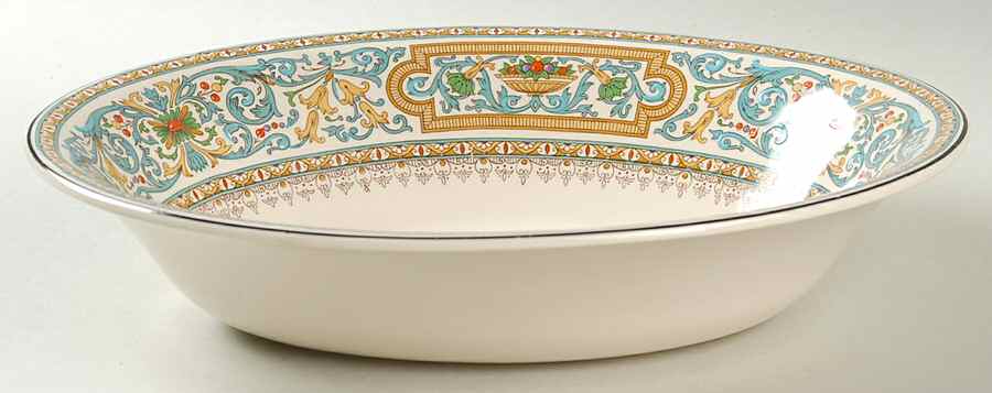 The Croydon 9" Oval Vegetable Bowl by Myott Staffordshire-1
