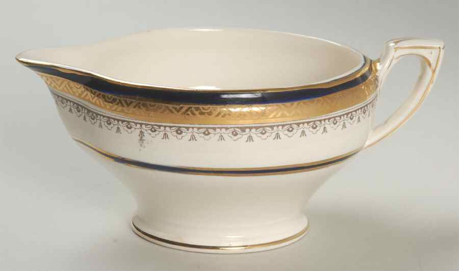 The Crowning Cobalt Creamer by Myott Staffordshire-1