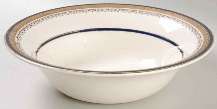 The Crowning Cobalt 8" Round Vegetable Bowl by Myott Staffordshire-1