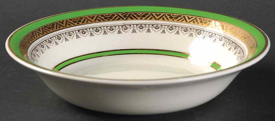 The Crowning Green Fruit/Dessert (Sauce) Bowl by Myott Staffordshire-1