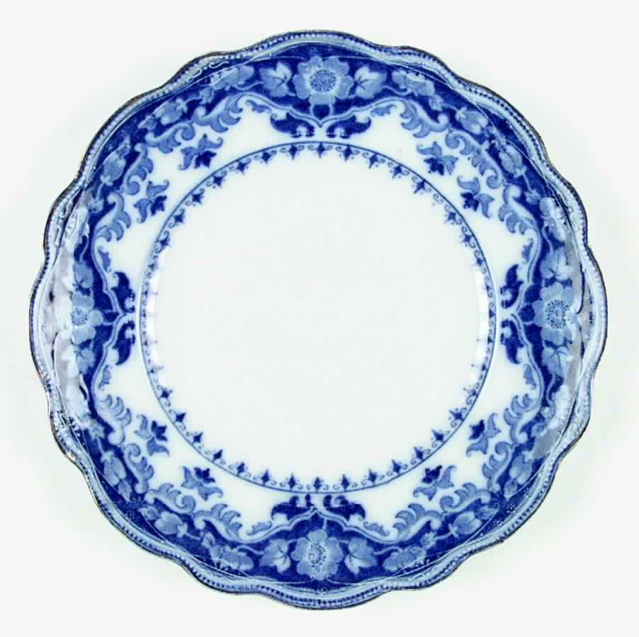 Crumlin (Flow Blue) Dinner Plate by Myott Staffordshire-1