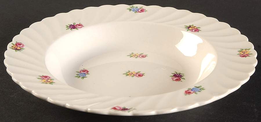 Devonshire Rim Soup Bowl by Myott Staffordshire-1
