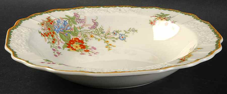 Devon Rim Soup Bowl by Myott Staffordshire-1