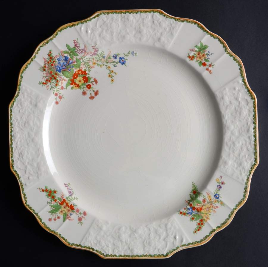 Devon 13" Chop Plate (Round Platter) by Myott Staffordshire-1