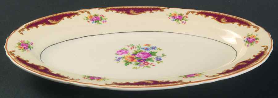 Dorothy Relish/Gravy Underplate by Myott Staffordshire-1